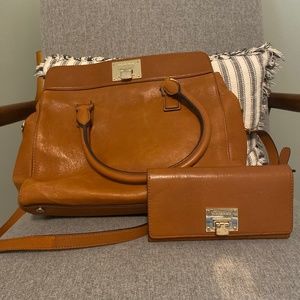 Michael Kors purse and wallet